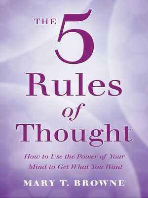 cover image of The 5 Rules of Thought